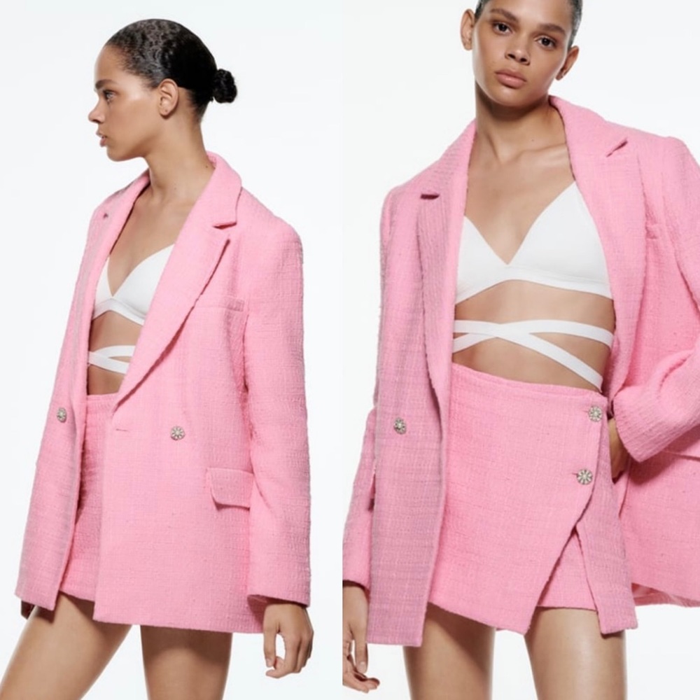Textured Blazer
